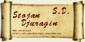Stojan Đuragin vizit kartica